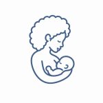 Icon of a parent breastfeeding a baby